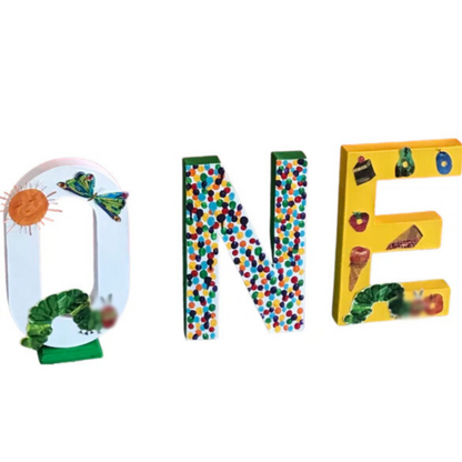 3D Custom 16in Paper Mache Letters